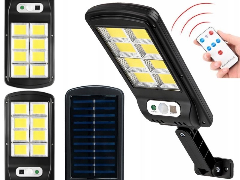 Sada 2 x Solární Lampa pro zahradu a garáž Pilot