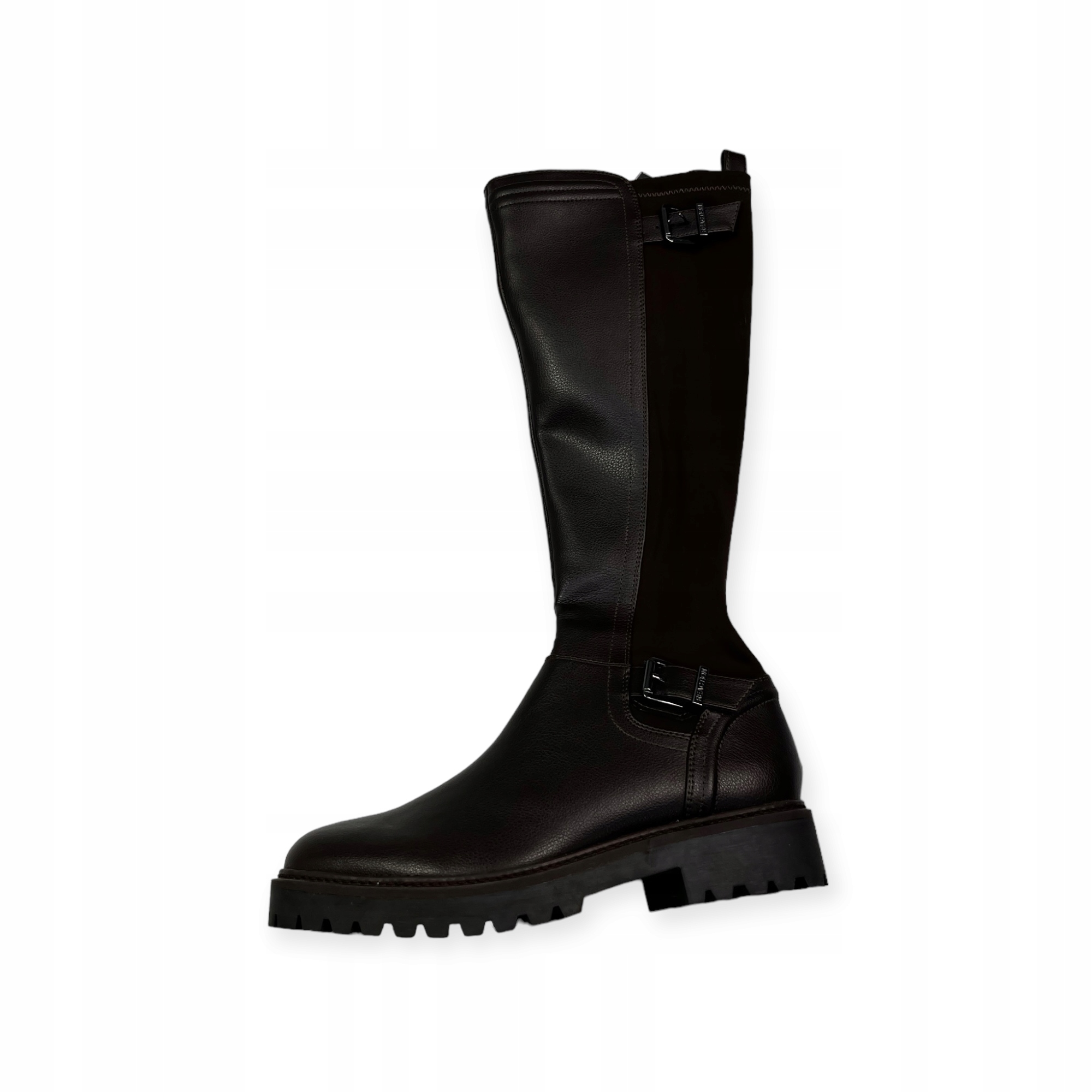 Hnědé dámské kozačky na zip Kenneth Cole 40