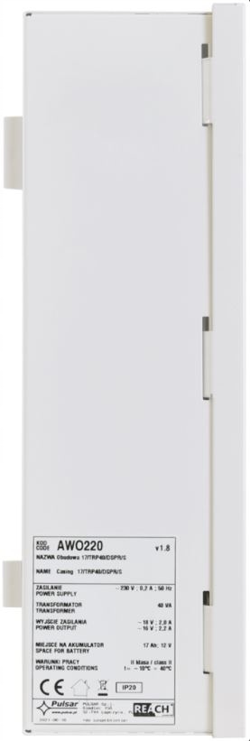 PULSAR AWO220 OBUDOWA METALOWA TRANSFORMATOR Marka Pulsar