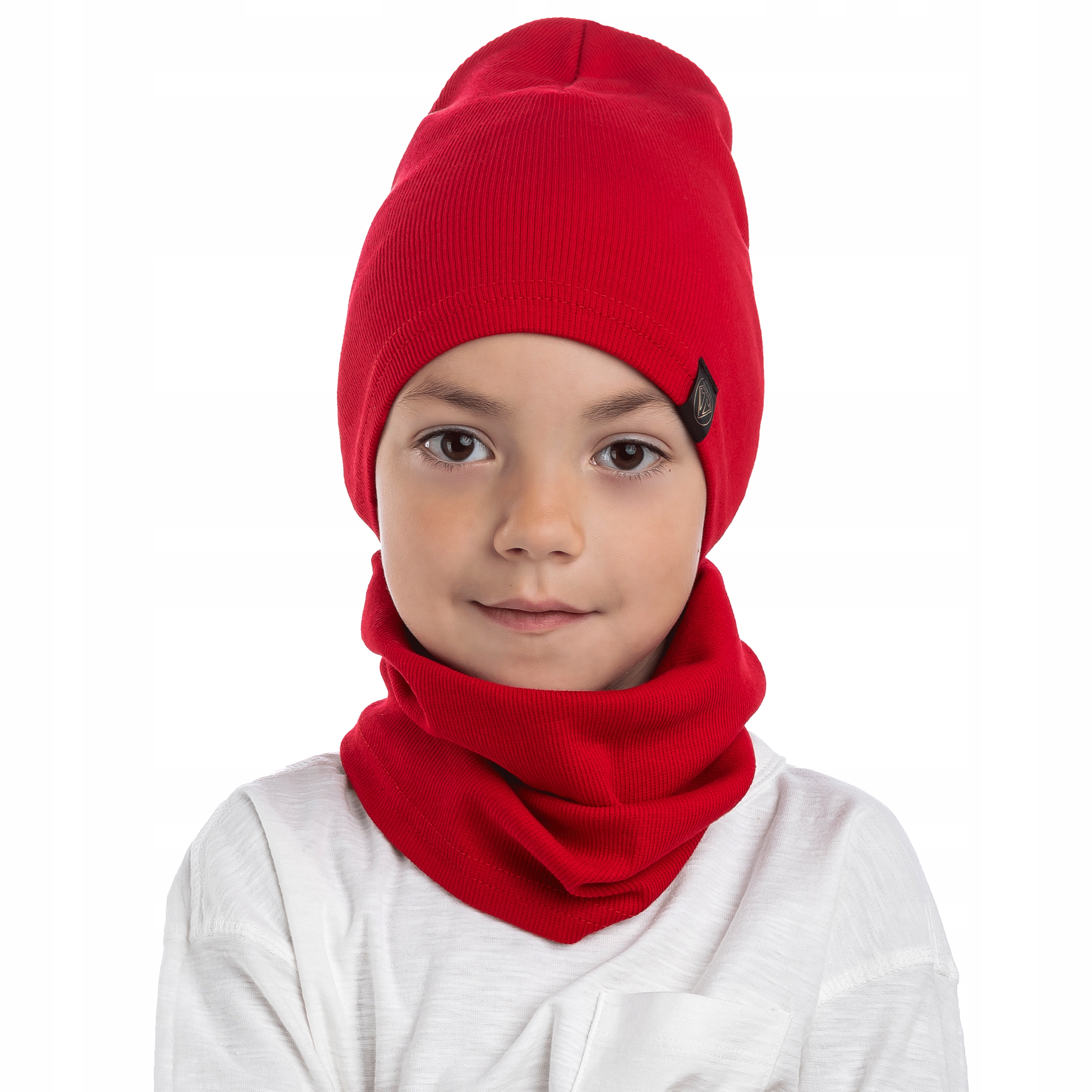 

Czapka komin dziecięca kolory wiosna komplet 40-48