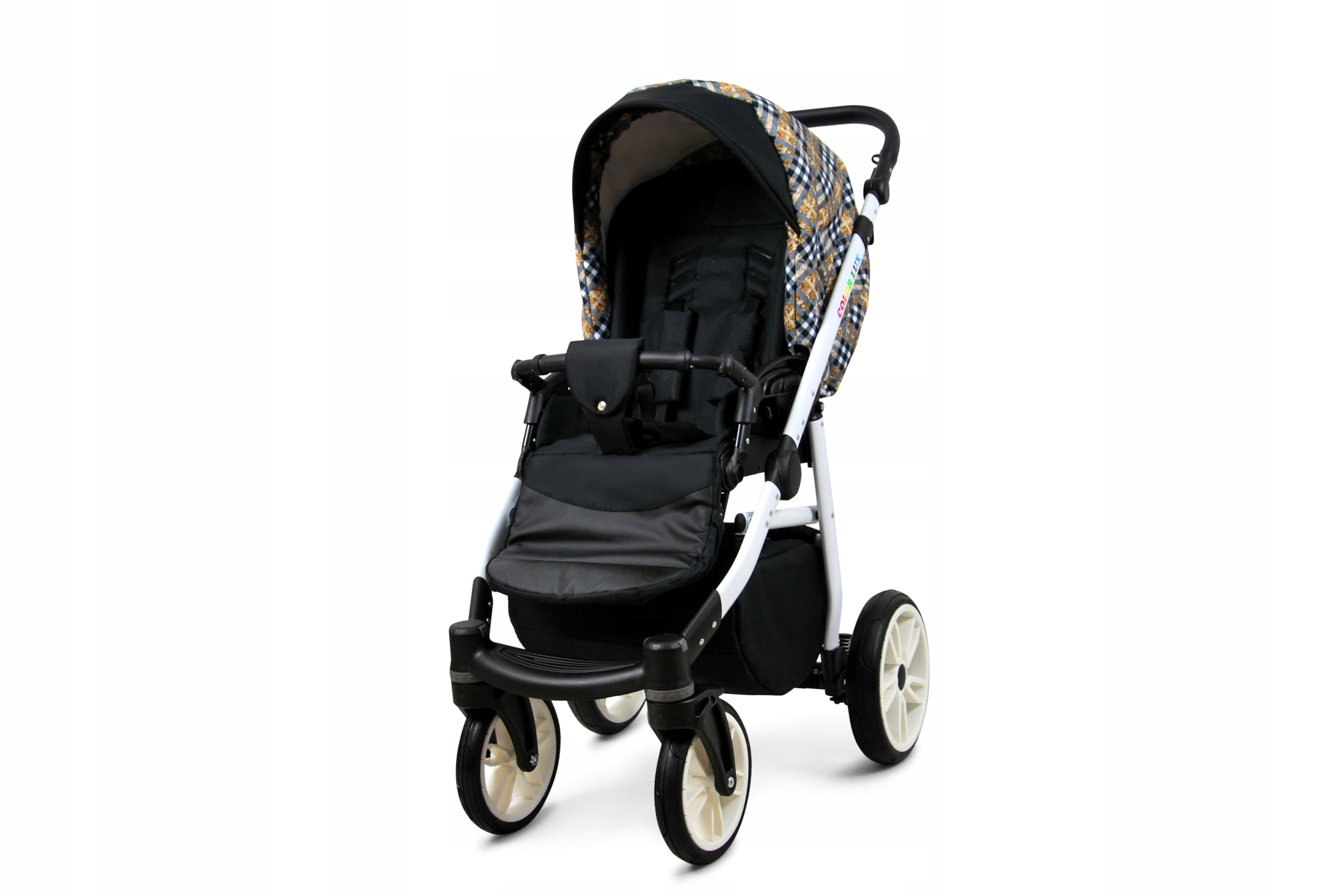 Wózek 4w1 dziecięcy BabyLux ColorLux + baza Isofix Marka BabyLux