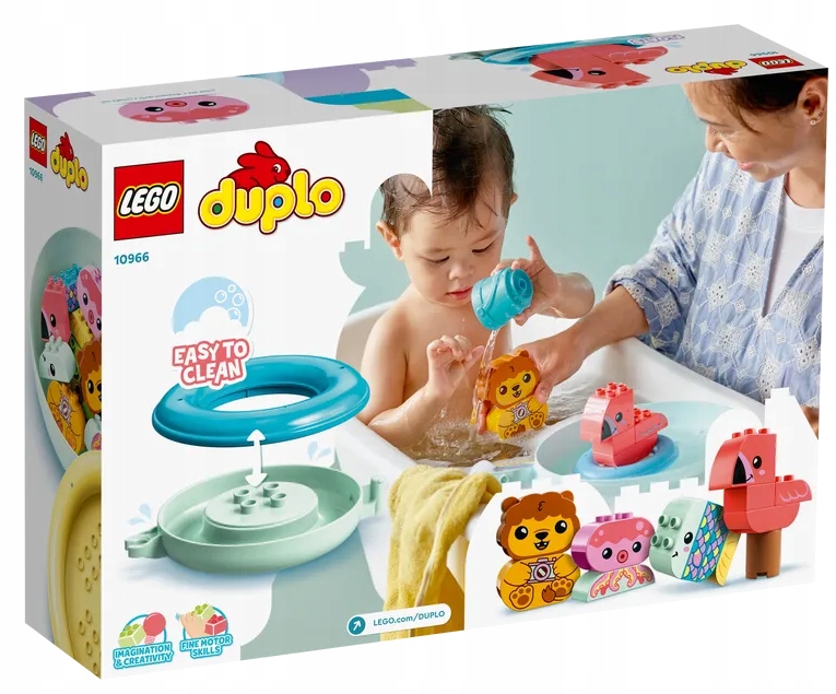 Lego Duplo Zábava při koupání Plovoucí ostrov 10966