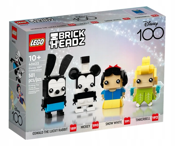 Lego 40622 Brickheadz Disney 100. Narozeniny