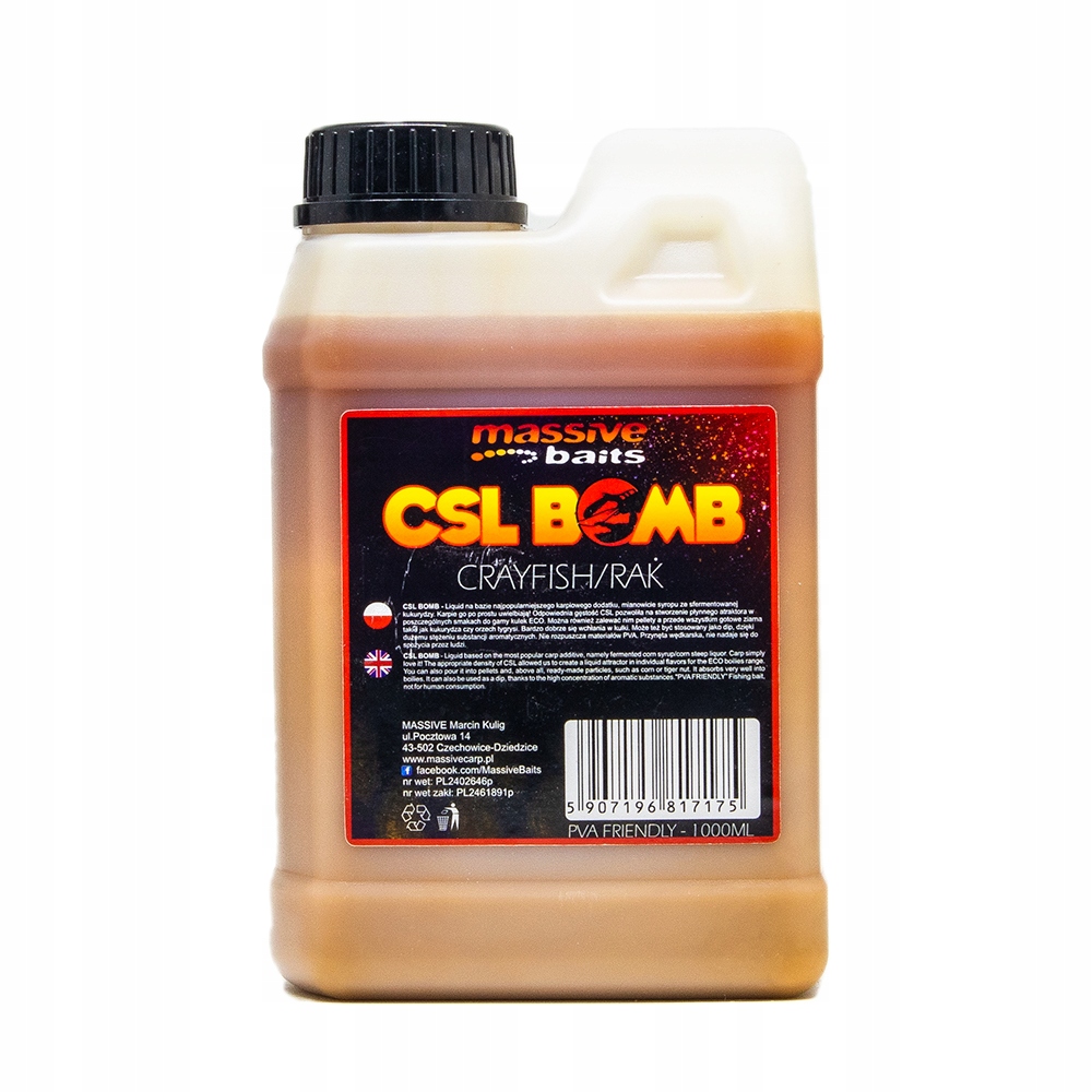 Massive Baits Csl Boomb Crayfish 1 L