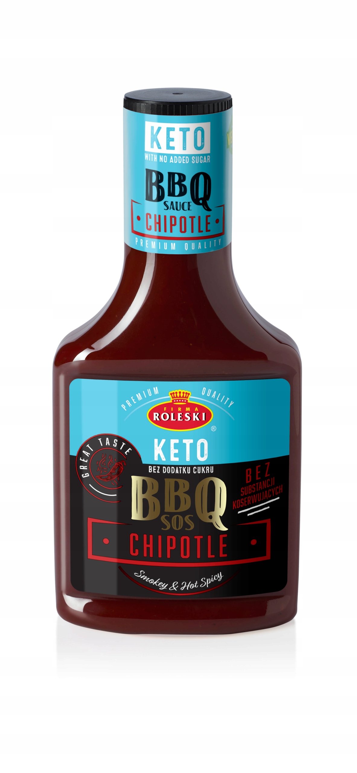 ROLESKI Sos BBQ chipotle 325g KETO 11096574114 Allegro.pl