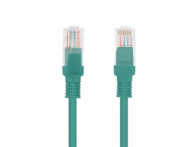 Lanberg Patchcord Lanberg Utp kat.5e 1m zielony