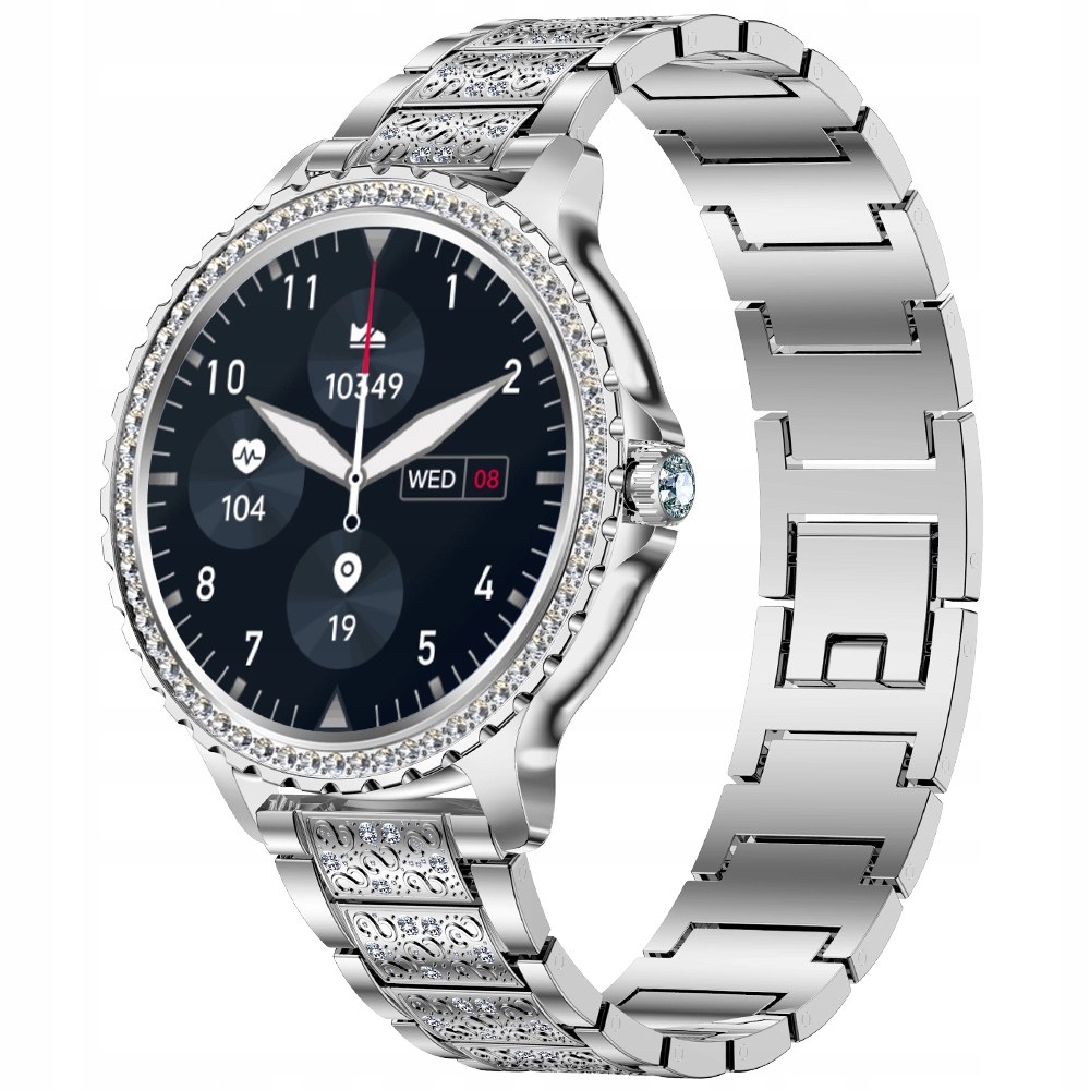 SmartWatch Damski EXCLUSIVE Zegarek Ciśnieniomierz ROZMOWY Marka Inna marka