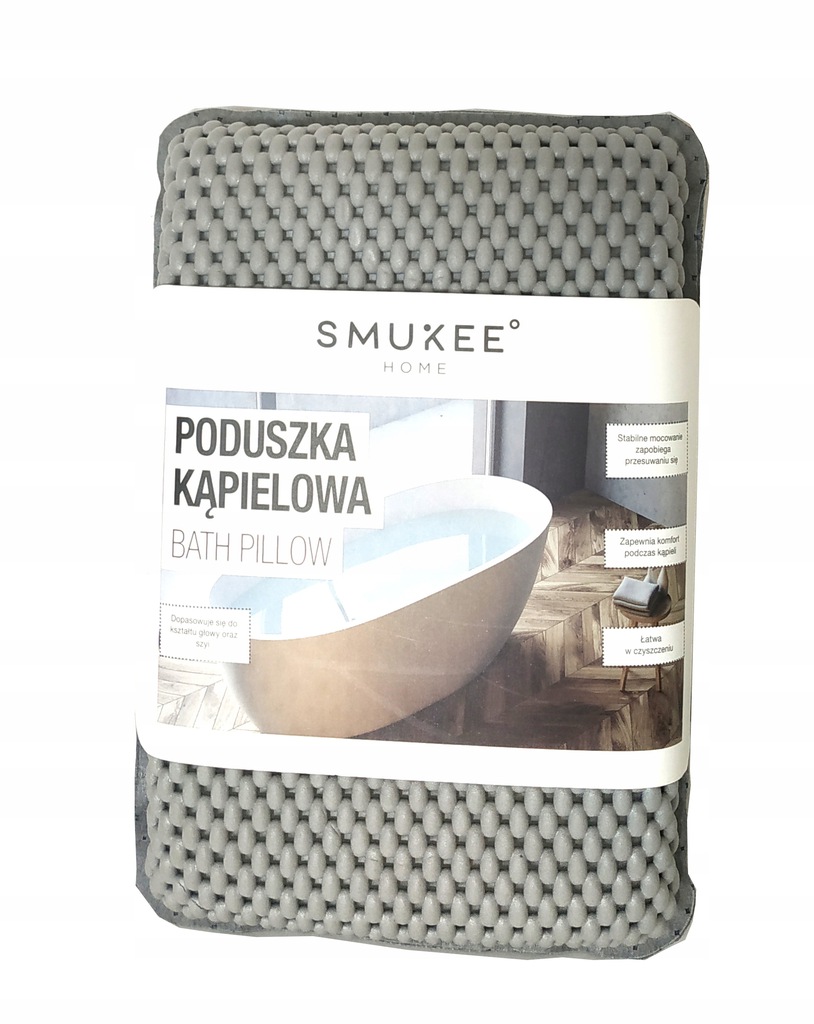 

Smukee Poduszka Kąpielowa Do Wanny Z Przyssawkami