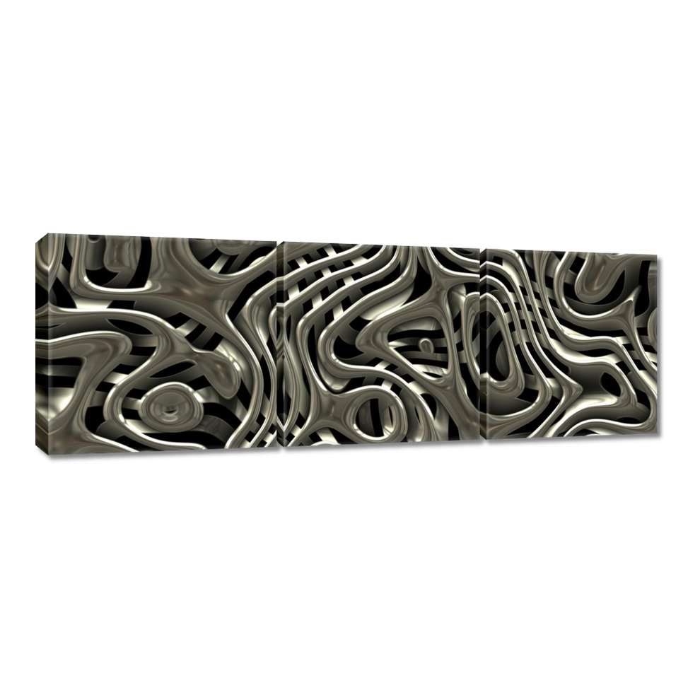

Obrazy 120x40 Srebro