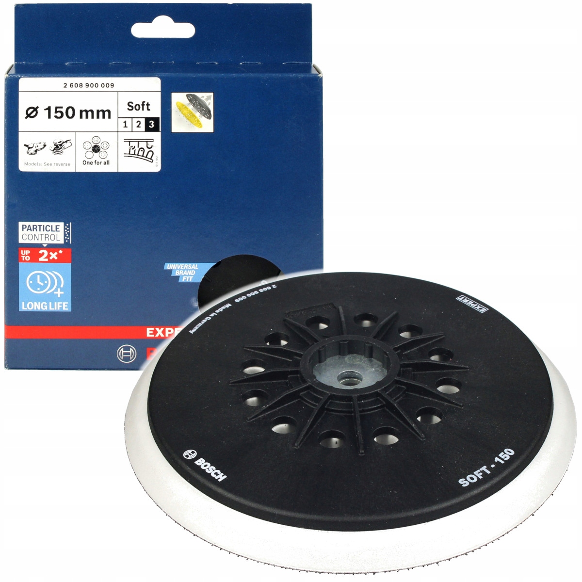 

Talerz 150mm Miękki Gex 125-150 Ave Bosch Expert