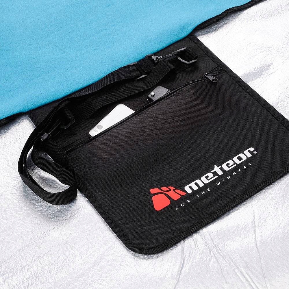 Koc piknikowy plażowy składany z kieszonką 4XL 220x260 Meteor Marka Meteor