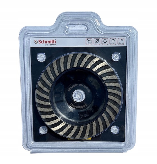 SCHMITH TARCZA DIAMENTOWA DO SZLIFOWANIA 125MM TURBO