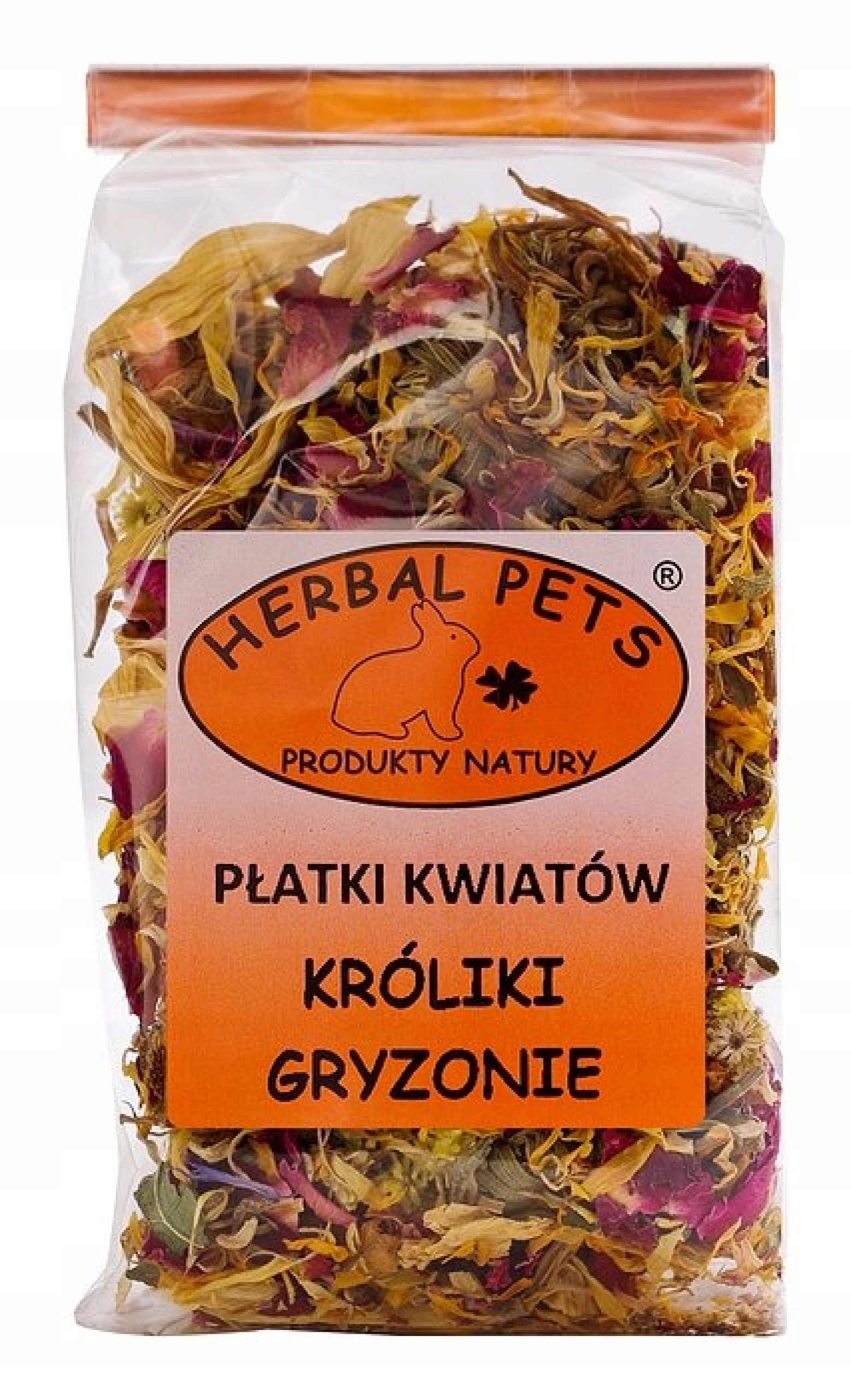 HERBAL PETS PŁATKI KWIATÓW DLA ŚWINKI KRÓLIKA
