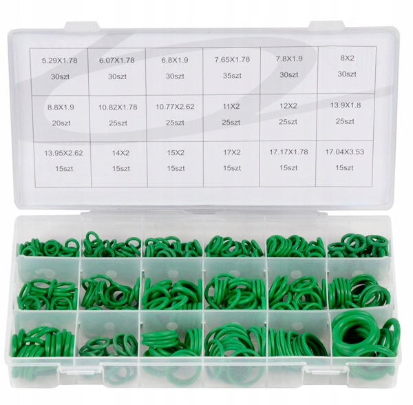 ZESTAW ORINGÓW O-RINGI USZCZELKI KLIMATYZACJI 420