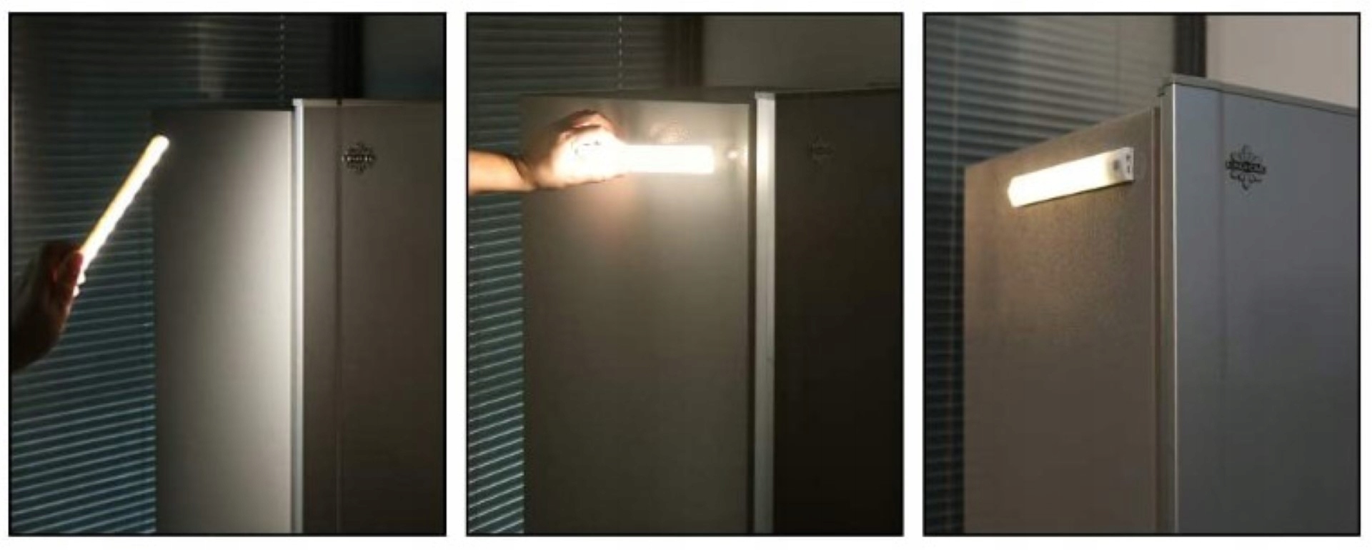 Lampka LED z CZUJNIKIEM RUCHU na USB BEZPRZEWODOWA Lampeczka na korytarz Zasilanie akumulatorowe