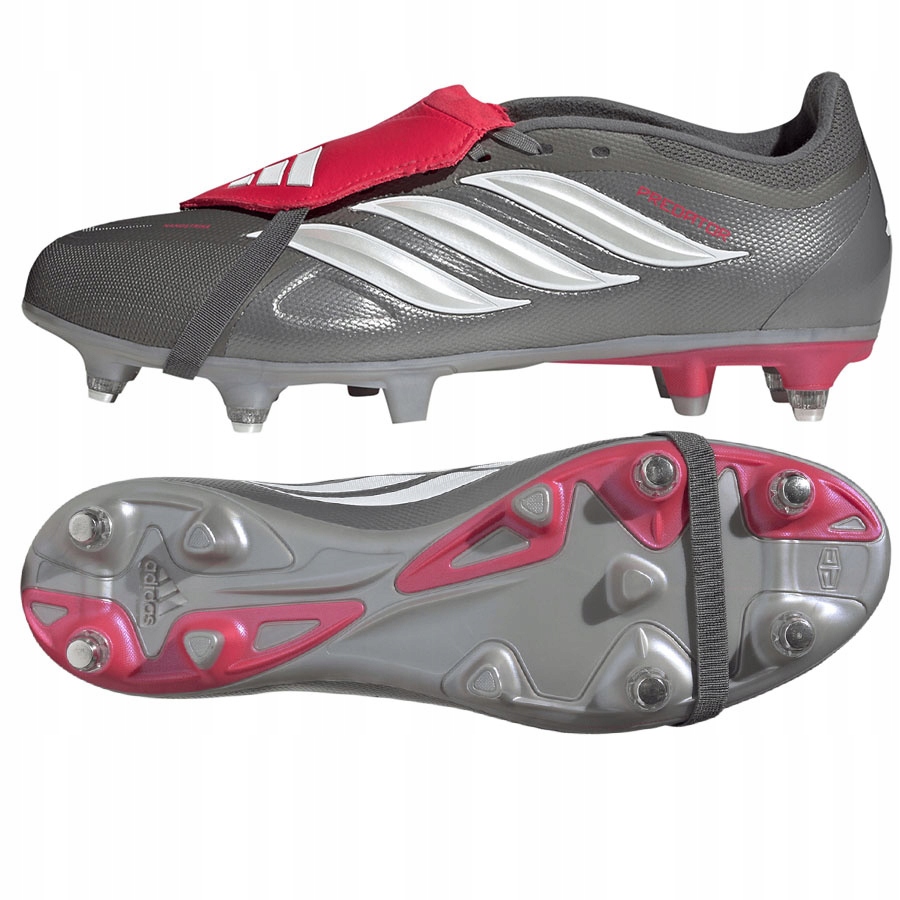 Adidas Predator League Ft Sg (44) Boty Šrouby Unisex Stříbrná