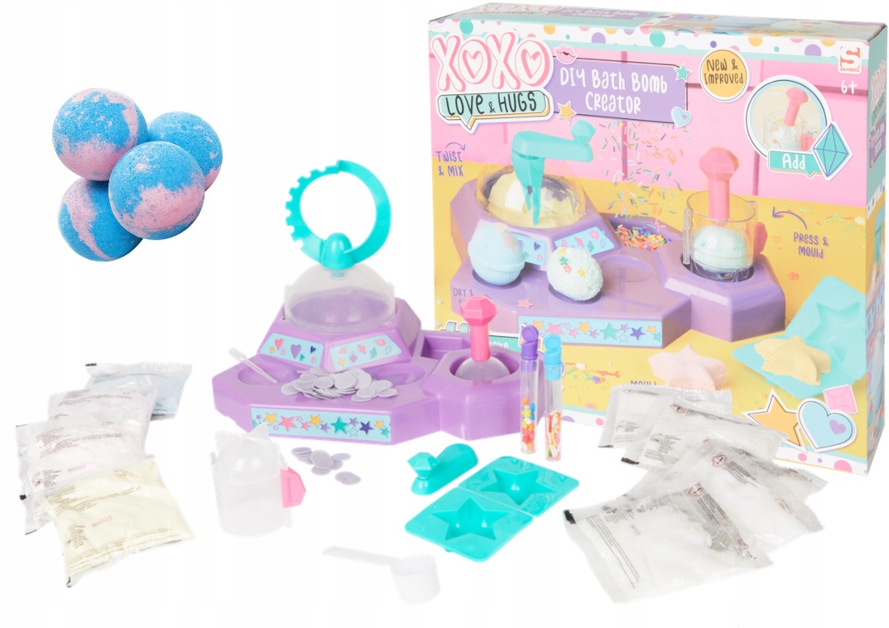 

Zestaw Do Tworzenia Kul Do Kąpieli Musujące Diy