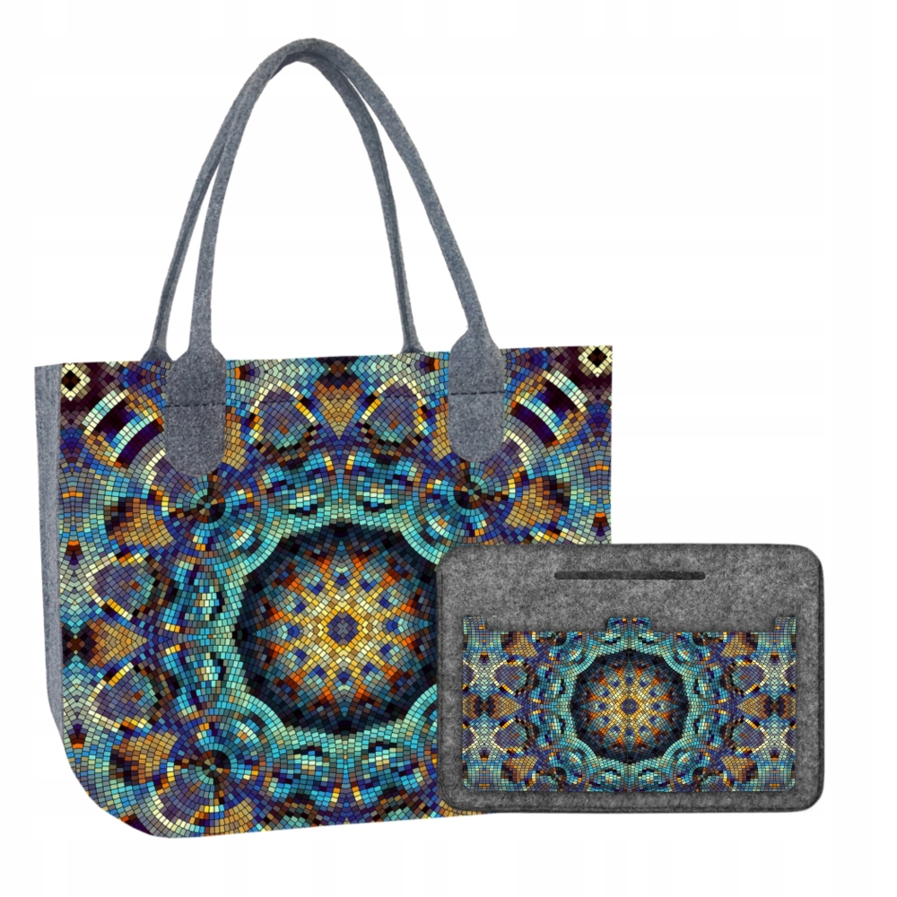 Zestaw Bertoni Torba Lady XL Barcelona + organizer