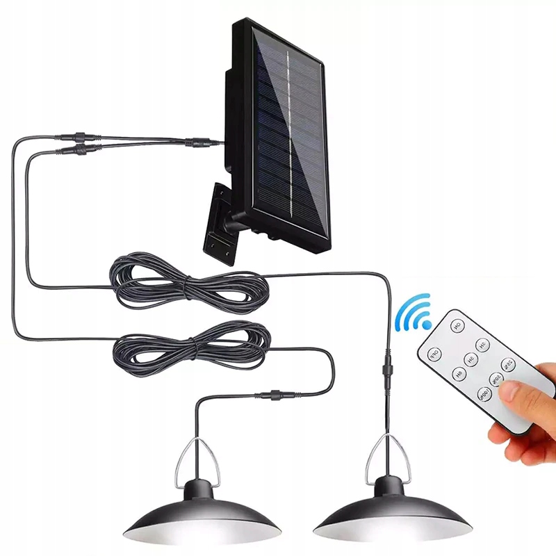 

2x Żyrandol Lampa Solarna Led Żarówka Ogrodowa
