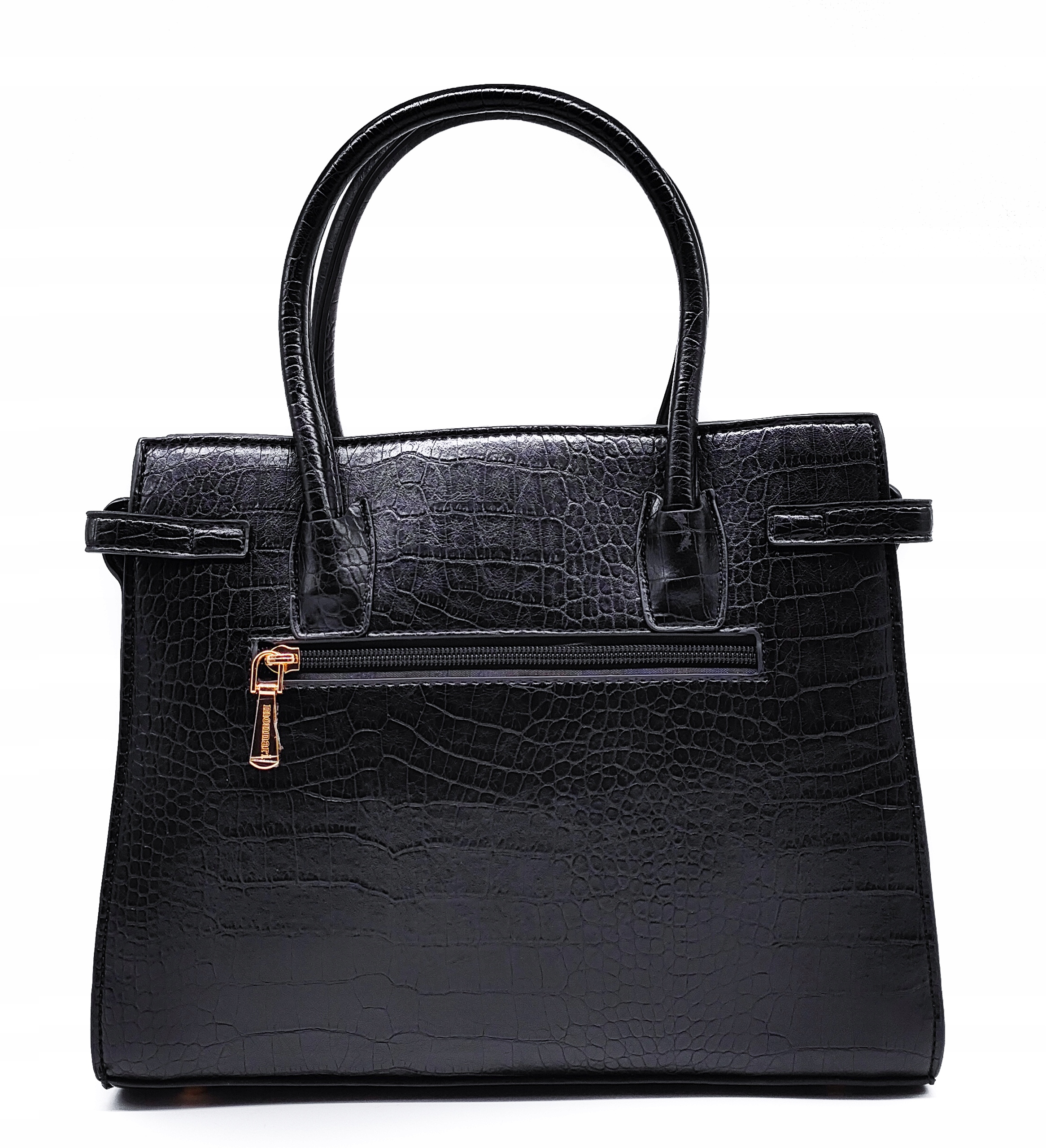 Torebka kuferek czarne croco Monnari Kod producenta BAG2550-M20 Czarne croco