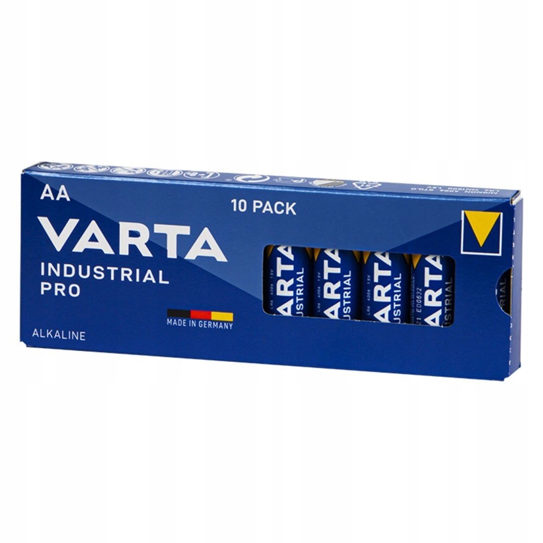 Varta Bateria Alkaliczna LR6 Aa Industrial 10 Szt. Value Pack