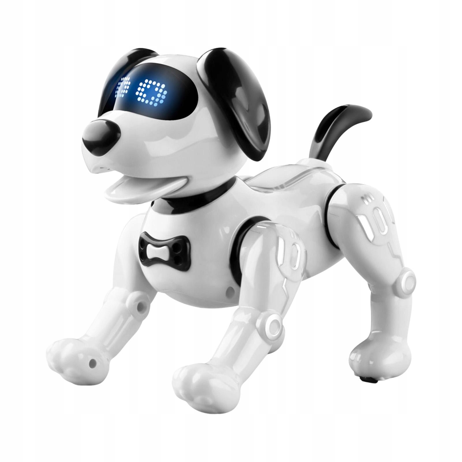 Remote Control Robot Dog Toy Smart Interactive Robotic Pet, Voice White