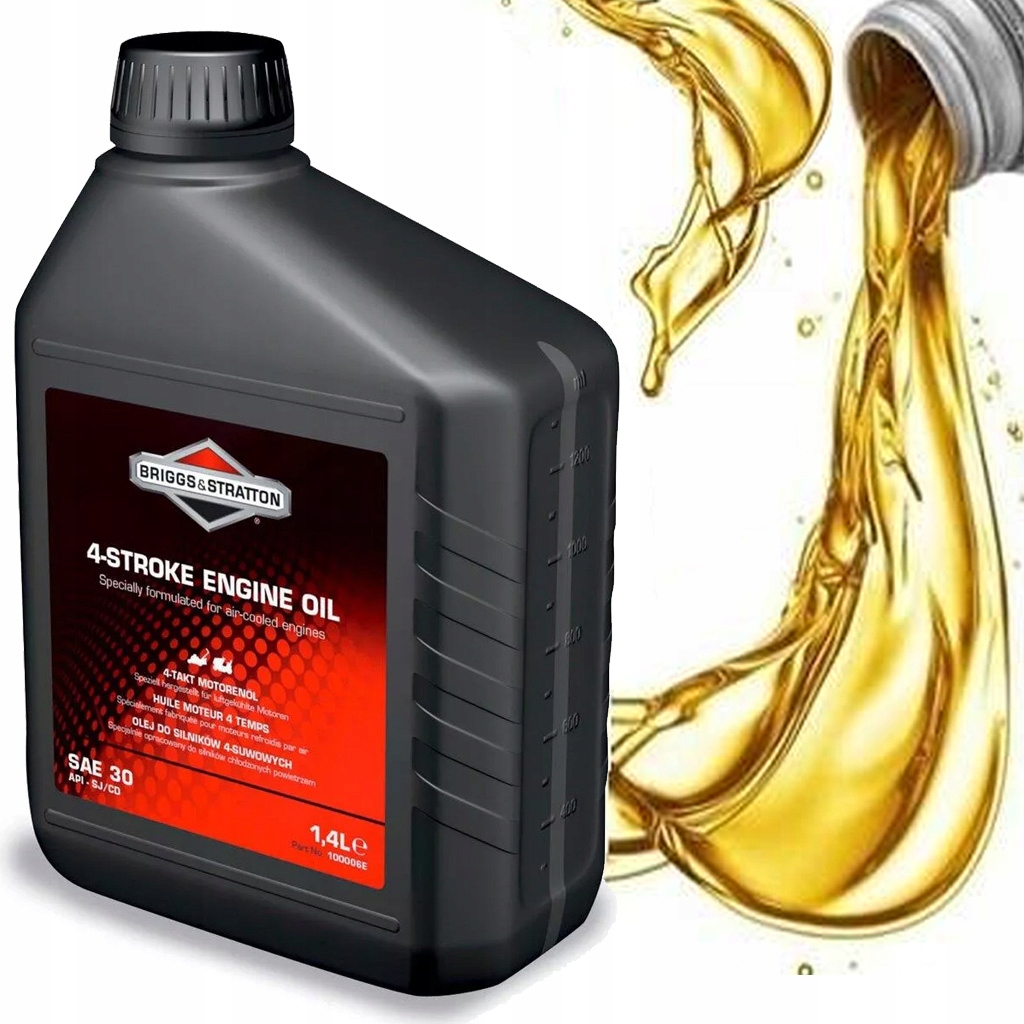 OLEJ DO KOSIARKI BRIGGS & STRATTON SAE30 1,4 L Typ olej