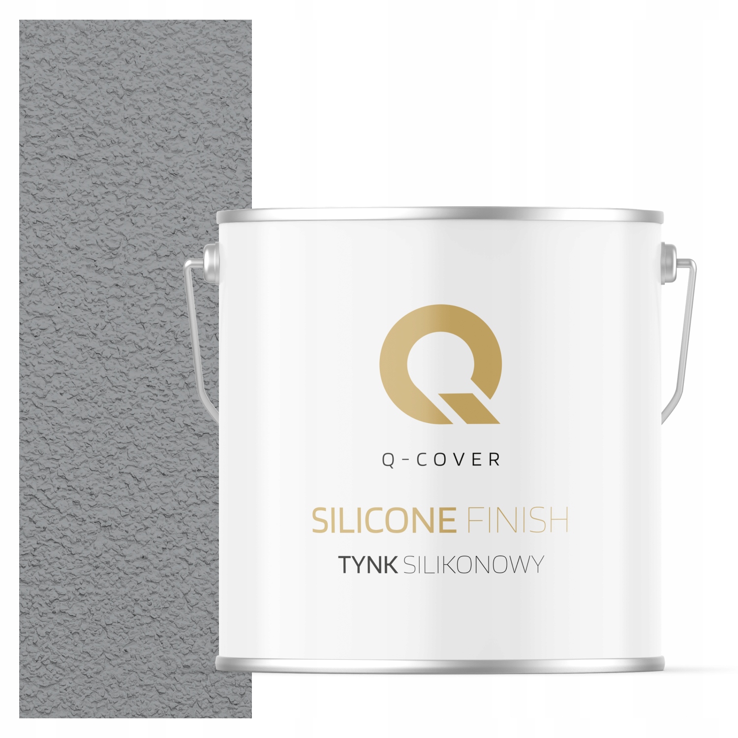 Silikonová Fasádní Omítka Šedomodrá F243 7KG Beránek Granulace 1.0mm