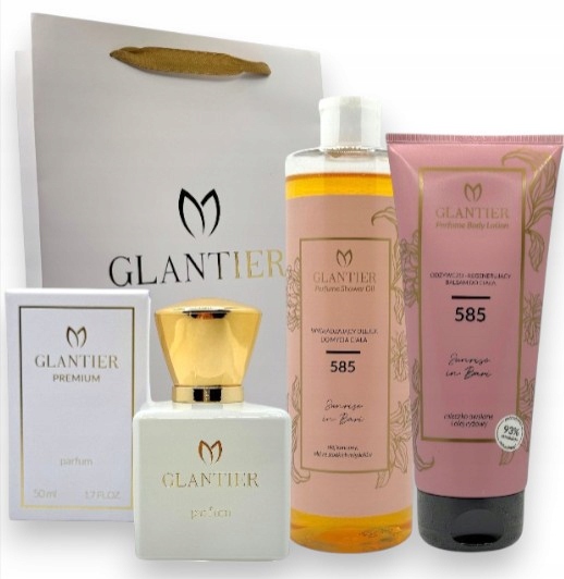 Glantier Maxi sada pro ni 585: Parfém Prémiový balzámový olej taška