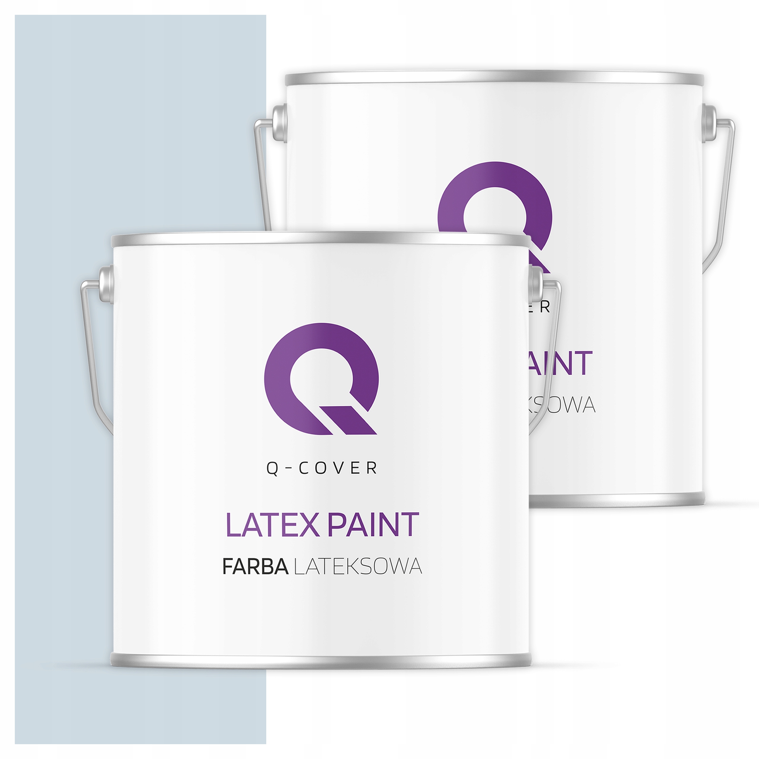 Latexová farba na interiér steny Strop 5L Hlboká matná šedá platina svetlá