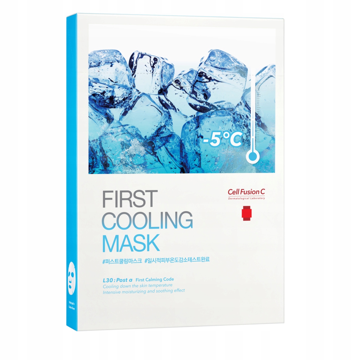 Cell Fusion C First Cooling Mask- chłodząca maska łagodząca 5 sztuk