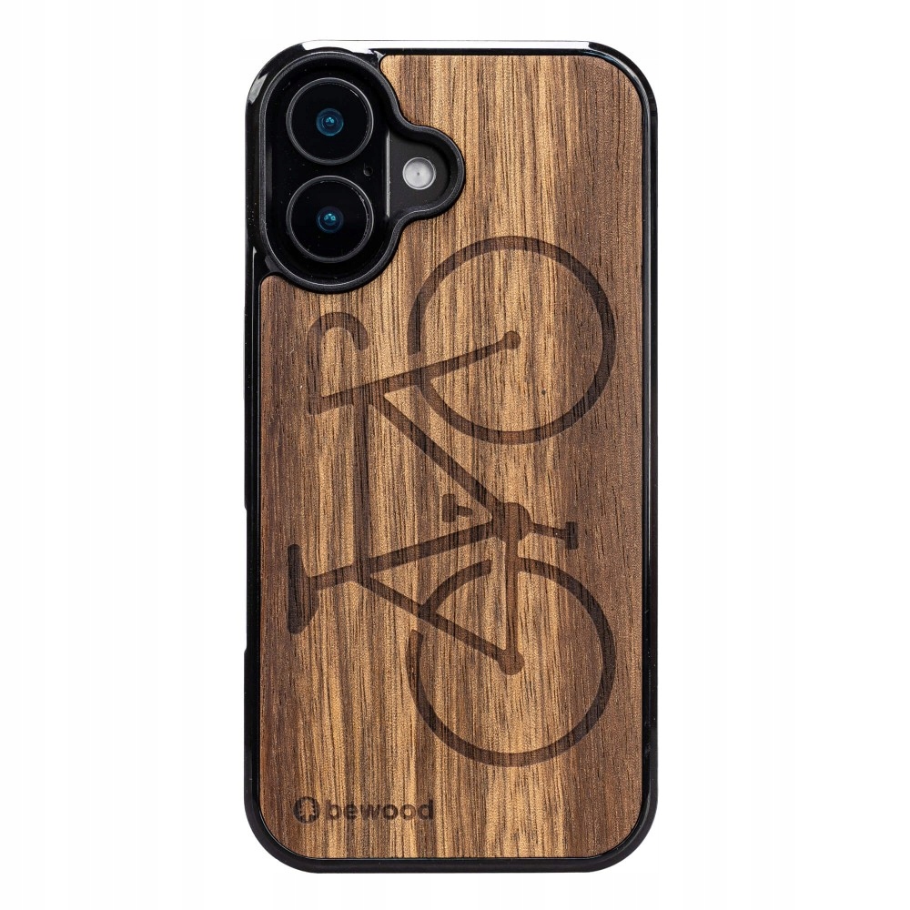 Dřevěné Pouzdro Bewood pro iPhone 16 Cyklistika Limba