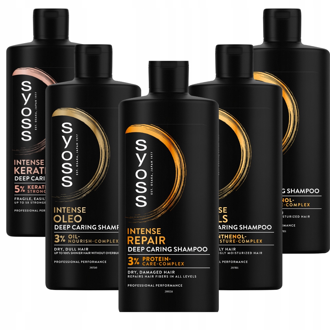 Syoss Šampon na vlasy 440ml x5