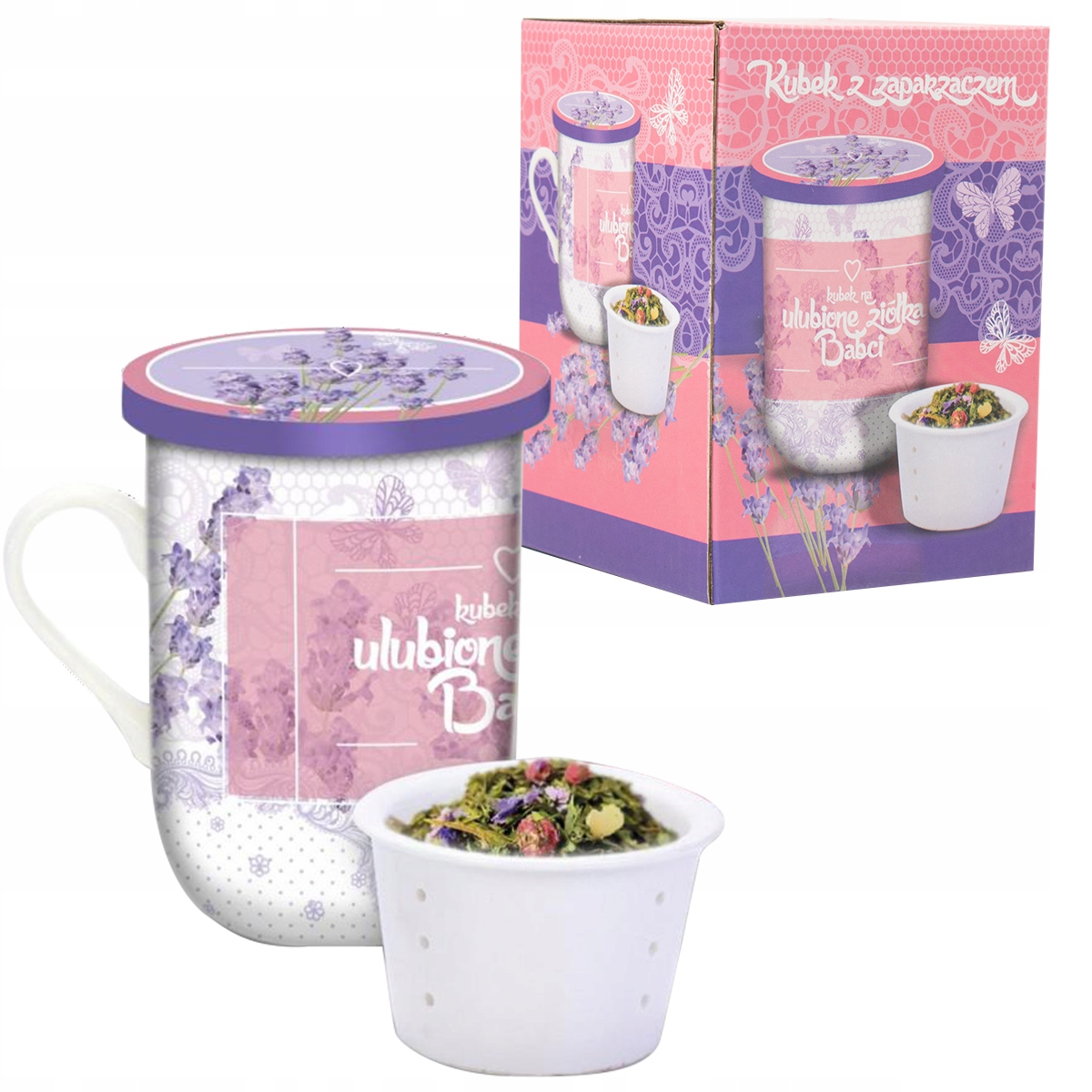 

Kubek Świąteczny 330ml Na Dzień Babci