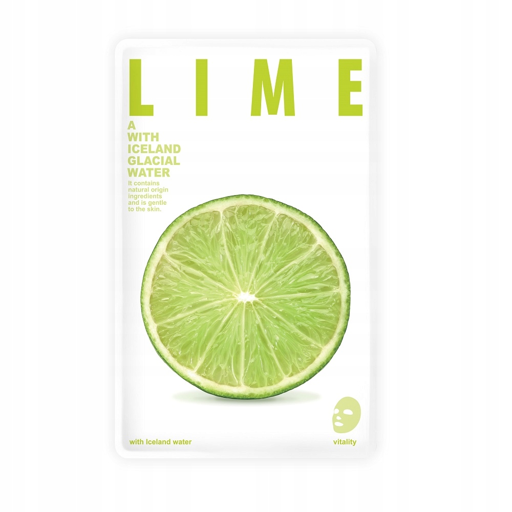 

Blue Dot witalizująca maseczka w płacie Lime 20g