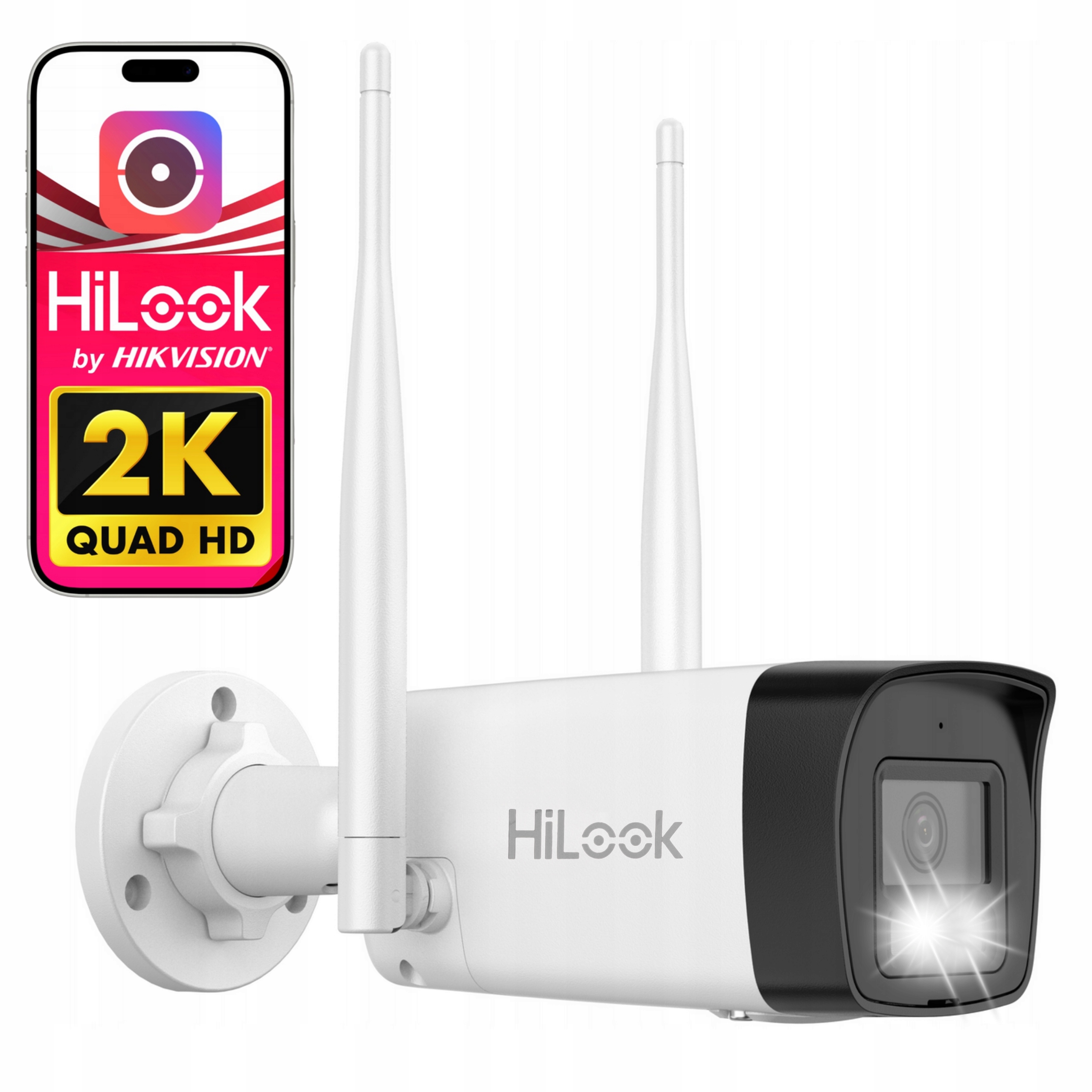 Kamera WiFi 4MPX Detekcja Ruchu EasyLink Bezprzewodowa HiLook by Hikvision
