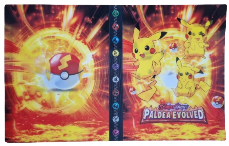 ALBUM KLASER NA KARTY POKEMON 240 MIEJSC + KARTY GRATIS