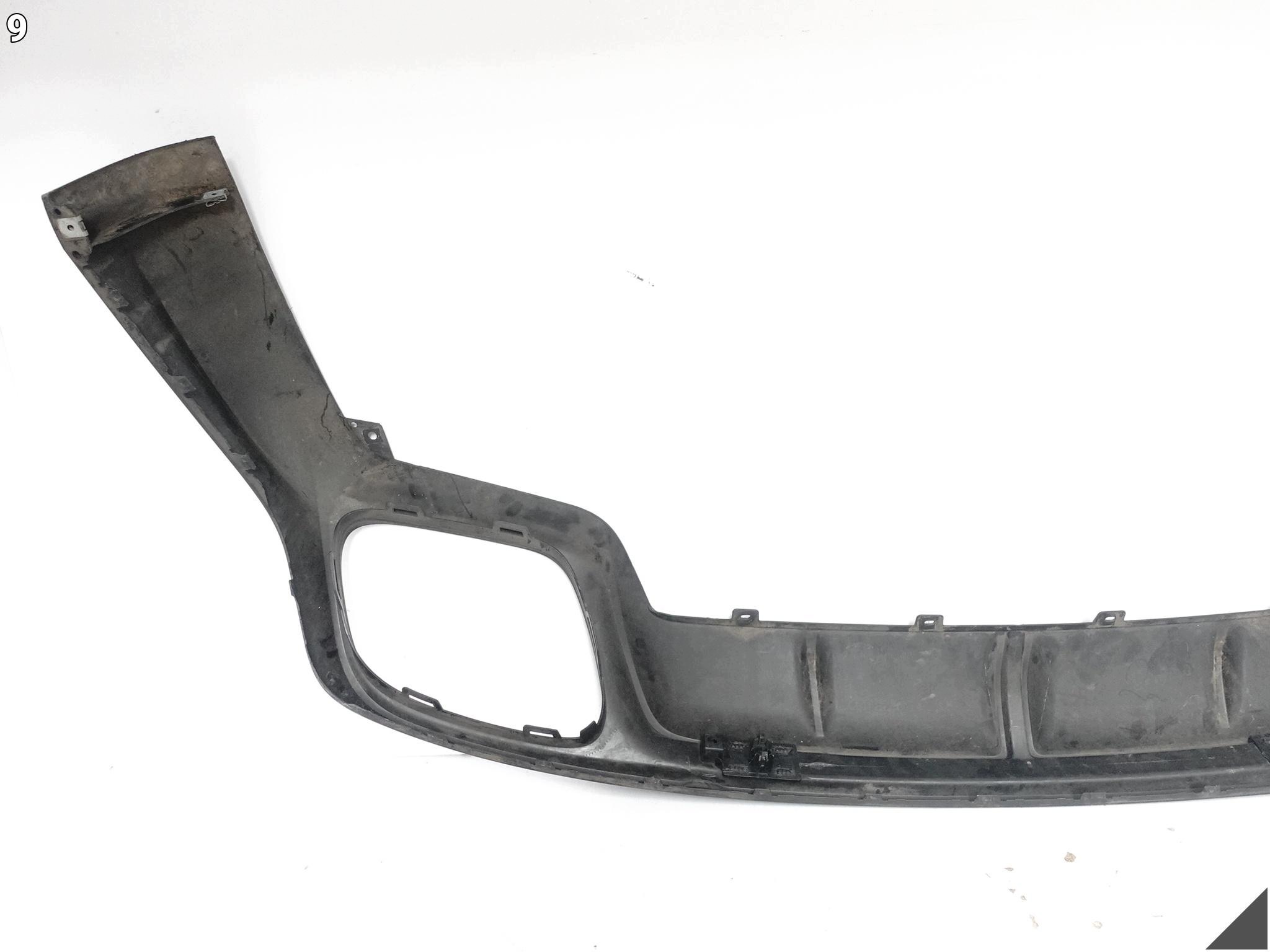 PORSCHE PANAMERA II 2 971 LIFT 20-23 SPOILER diffuser W bumper rear part (PDC)