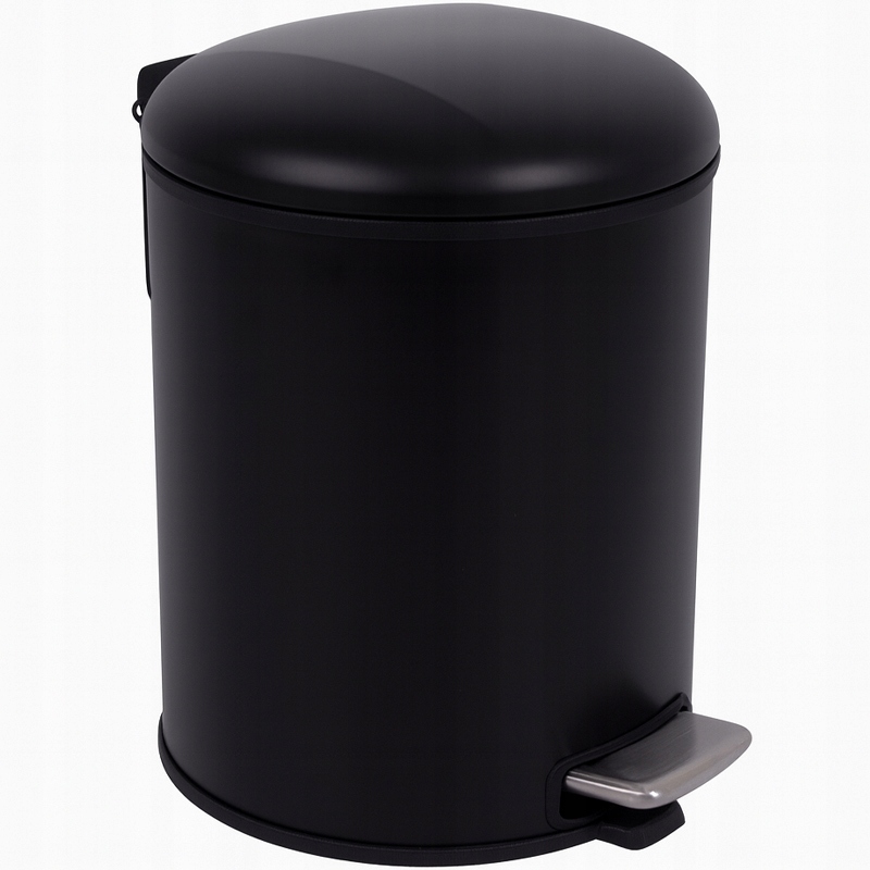 odpadkový koš Odpadky do kuchyňského domu ViO 5B5- Rom s pedálem Černý 5L