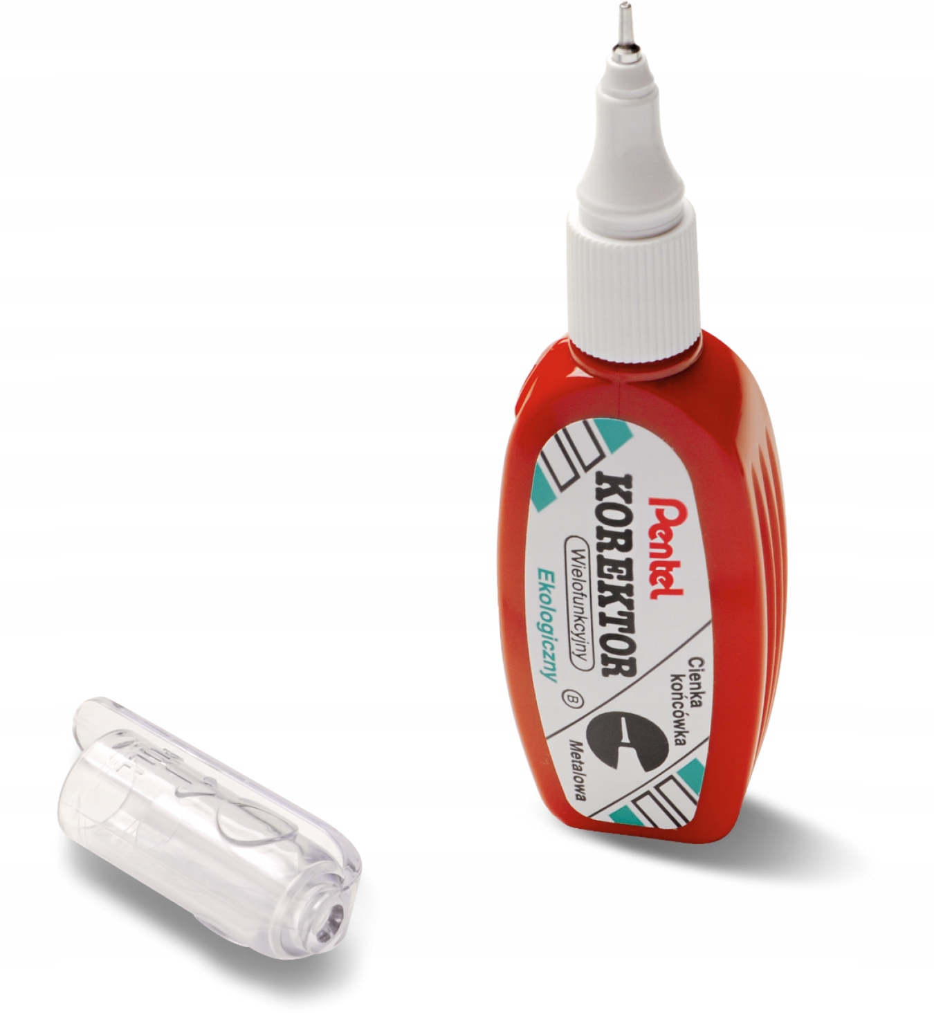 obudowa harmonijkowa, precyzyjna metalowa końcówka, poj 4,2 ml