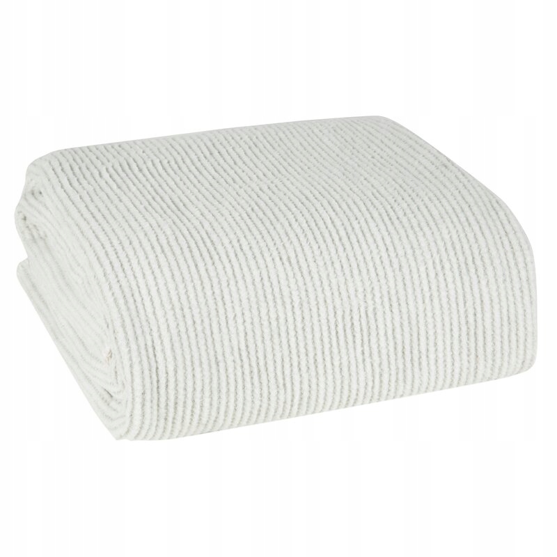 Deka přehoz 200x220 Amber krémová světlá bavlněná