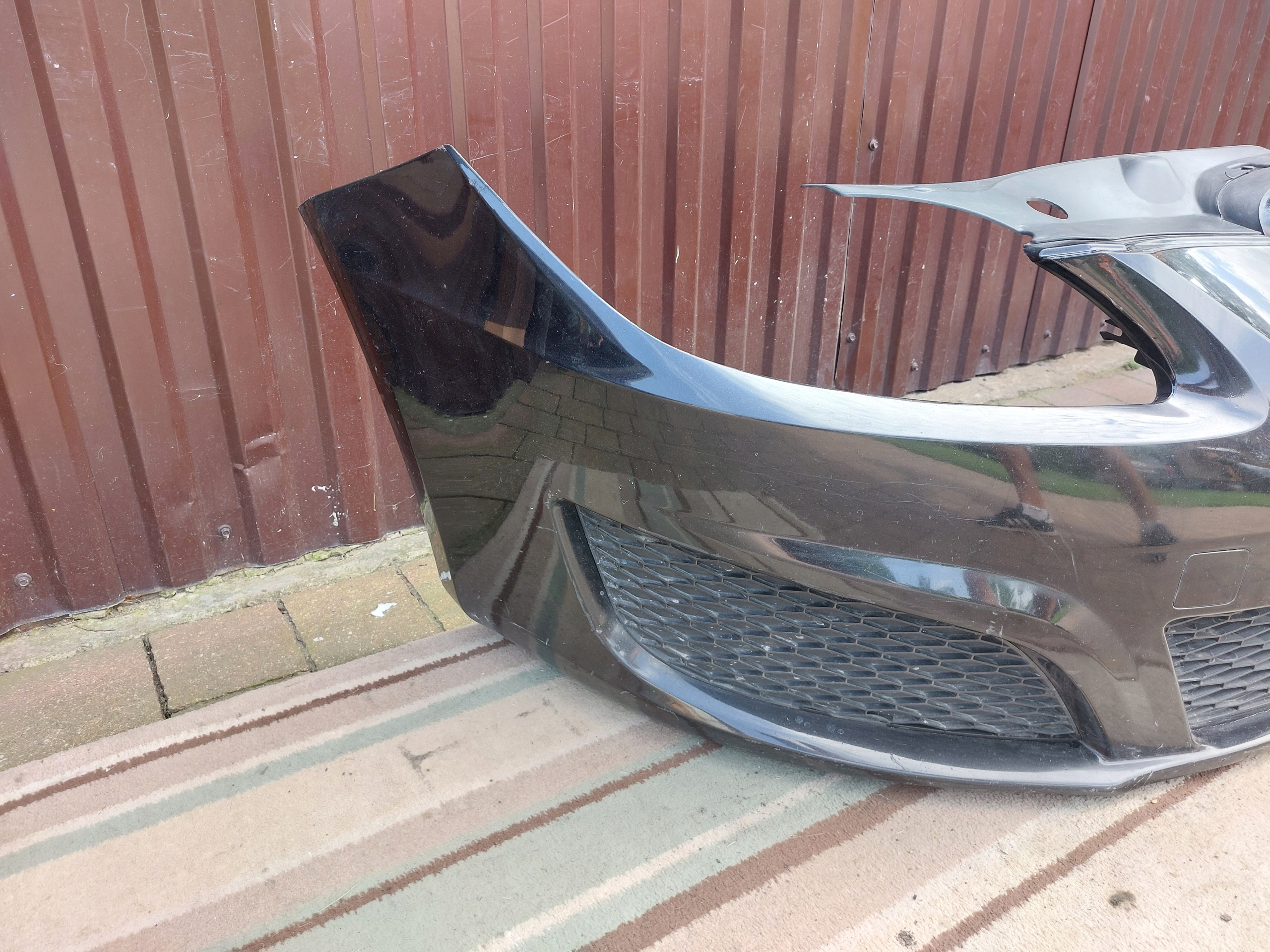 bumper front Seat Leon II lift 09-12 1P0807221M black