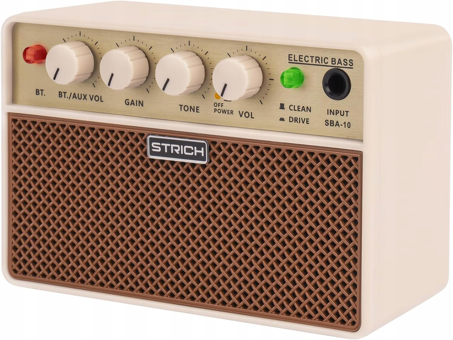 Strich Mini basový zesilovač 2x5W Přenosný sluchátka Clean Drive