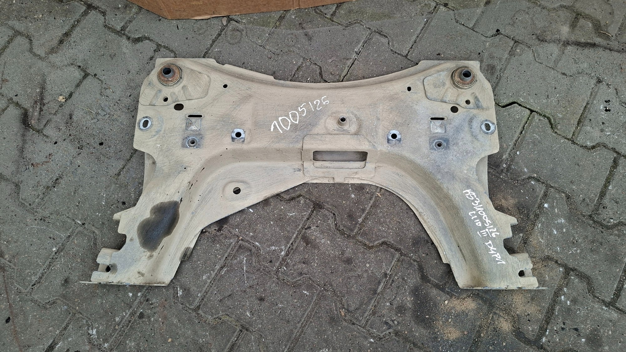 subframe axle beam PREDNIE RENAULT CLIO III 1.5DCI