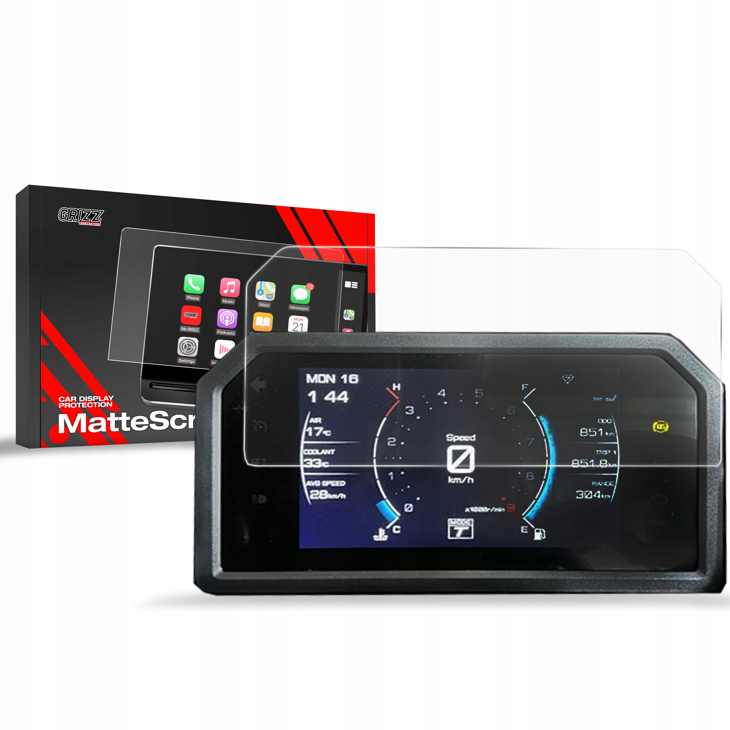 Folia Antyodciskowa do Yamaha Tmax Tech Max 7" (2024-2025)