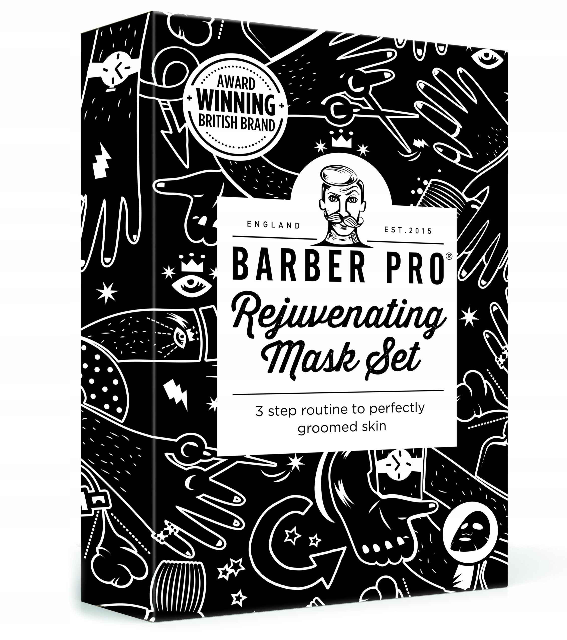 

Barber Pro Rejuvenating Maska 3 etapy pielęgnacji