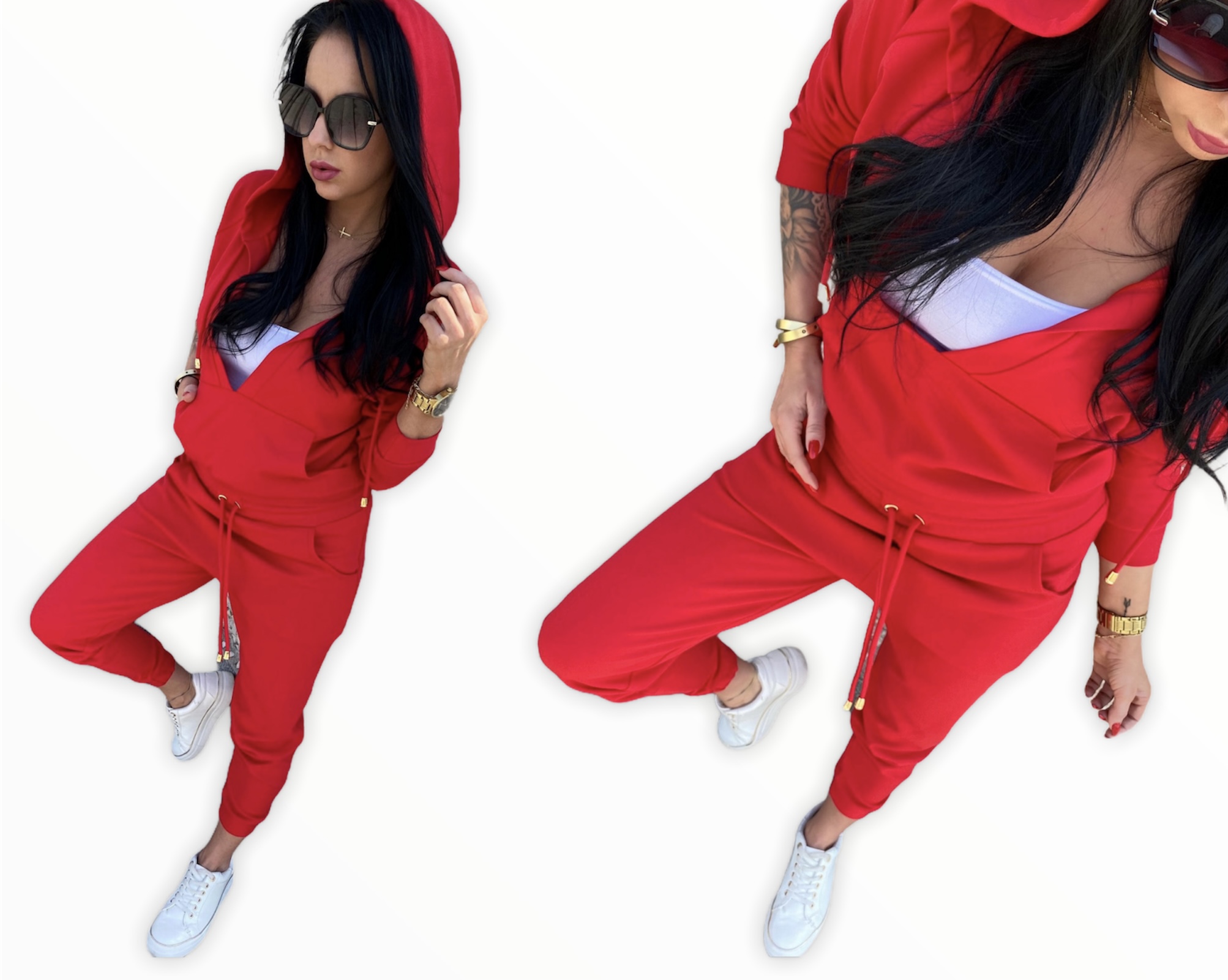 

LipMar komplet dres bluza kaptur spodnie XL 42