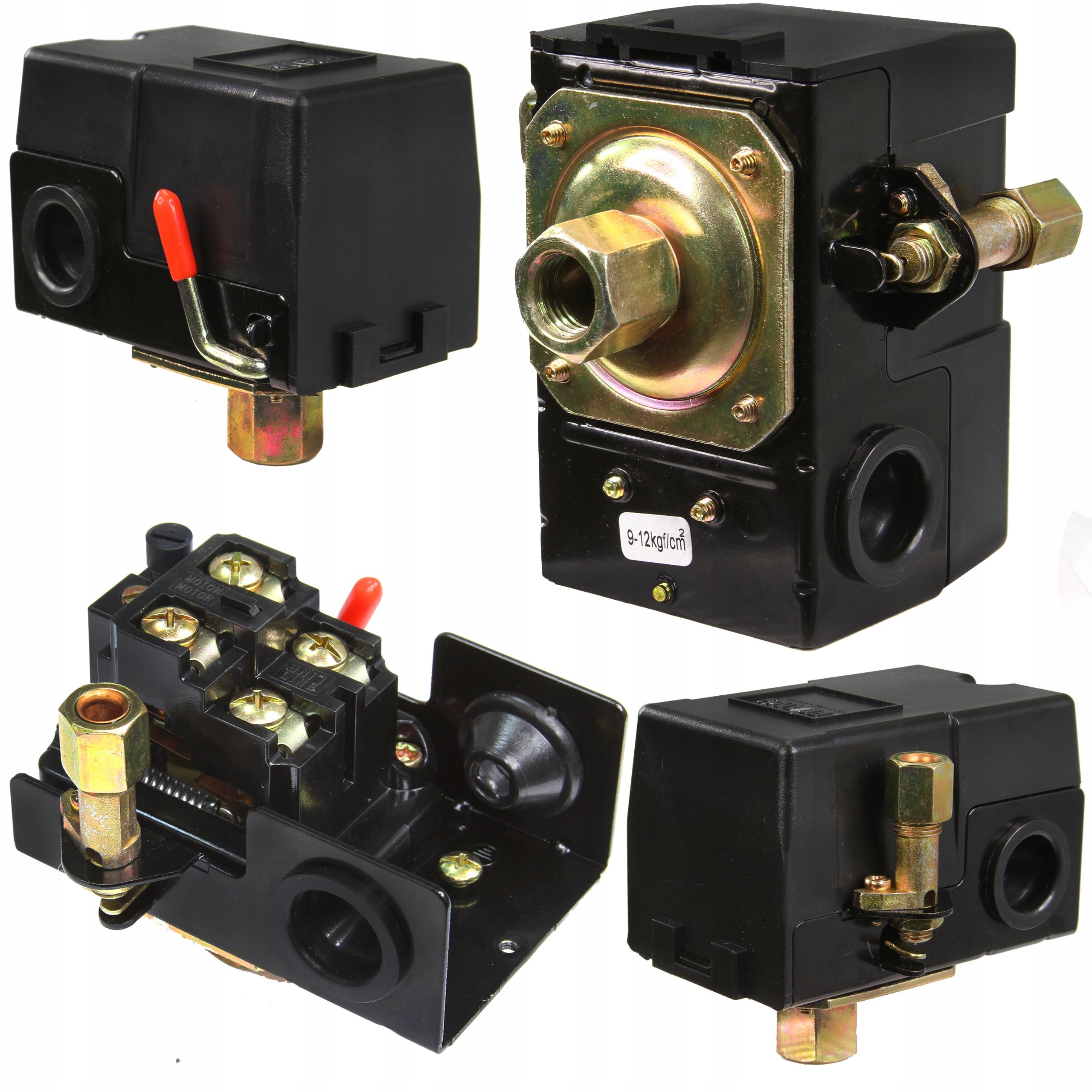 WYŁĄCZNIK CIŚNIENIOWY POWIETRZA KOMPRESORA 240V 26A