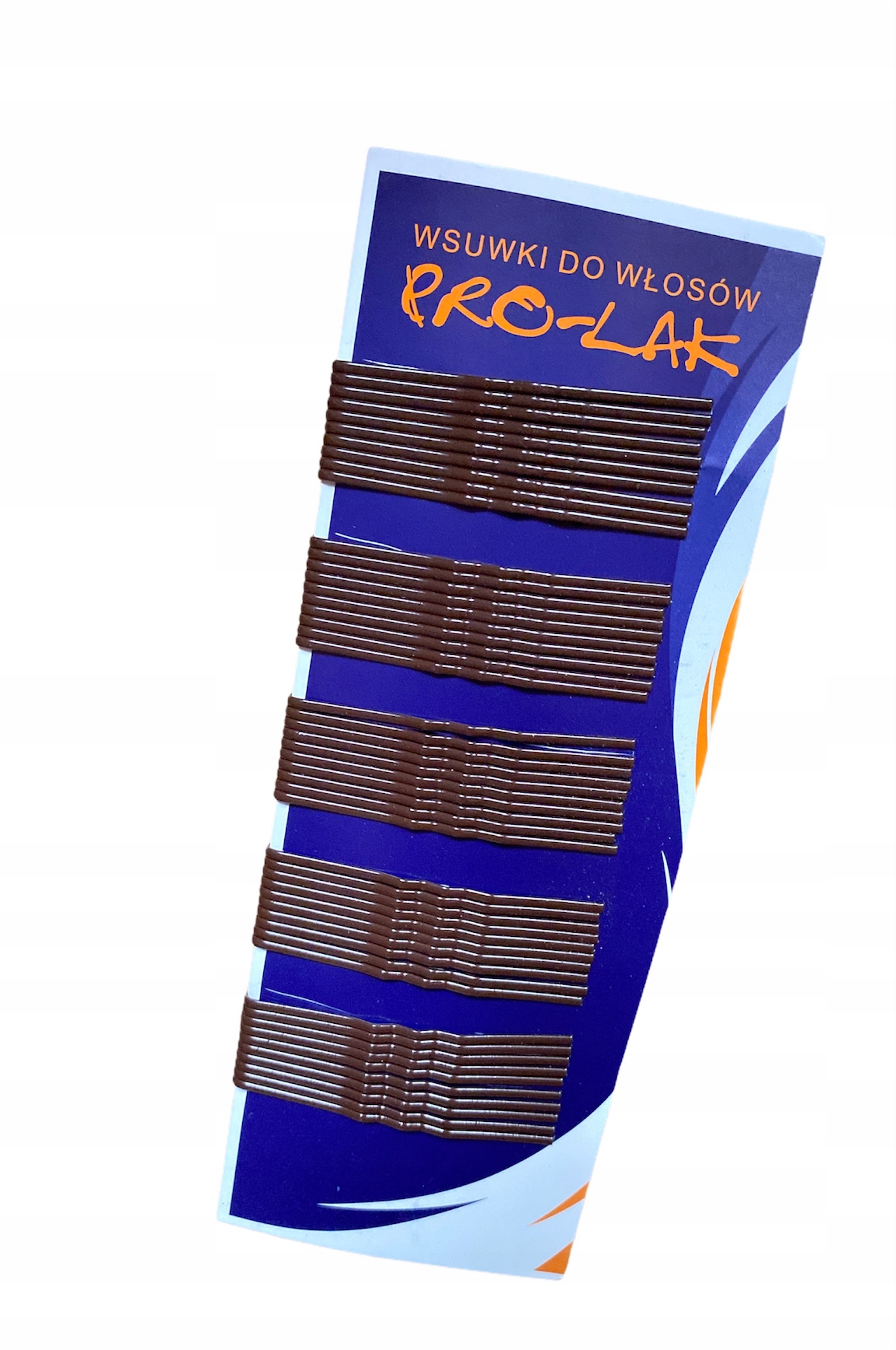 

Wsuwki Do Włosów Komplet Brąz 50 Szt