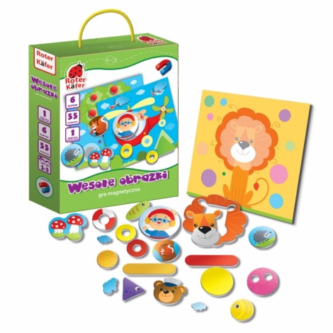 Wesołe Obrazki Zabawki Edukacyjne Logiczna Gra Dla Dziecka 3 Lata-Zdjęcie-0